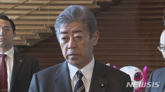 【서울=뉴시스】이와야 다케시(岩屋毅) 일본 방위상.(사진출처: NHK 홈페이지 캡쳐) 2019.03.05. 