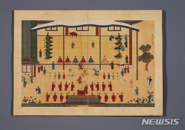 기사사연도(耆社私宴圖), 국보 제325호 기사계첩