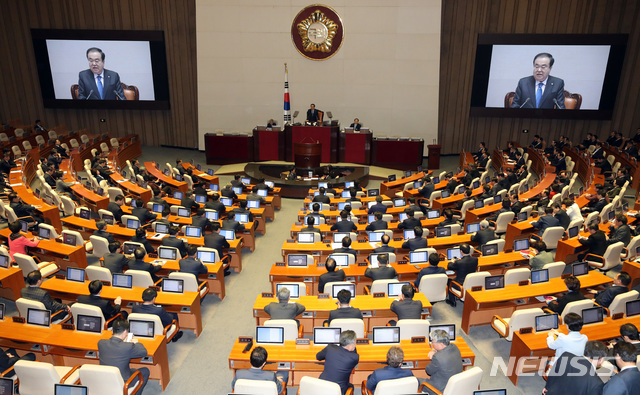 【서울=뉴시스】박영태 기자 = 국회 본회의장. 2019.03.07.since1999@newsis.com