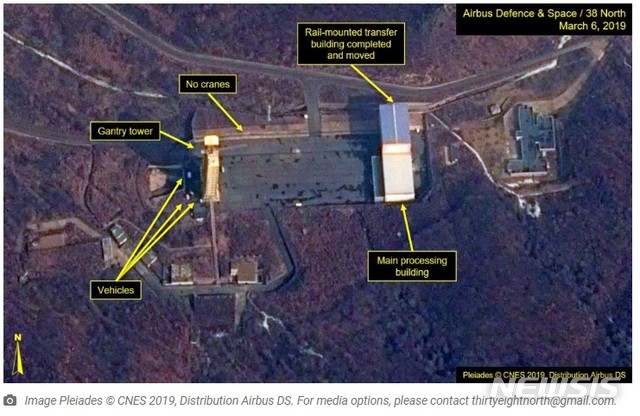 "北 동창리 정상가동 상태로 복원" 38노스