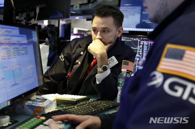 美증시, 예상밖 고용부진에 5일 연속 하락…다우 0.09%↓