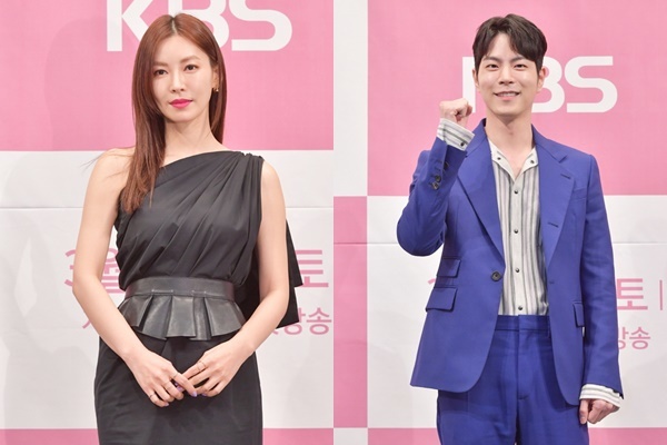 김소연(왼쪽), 홍종현