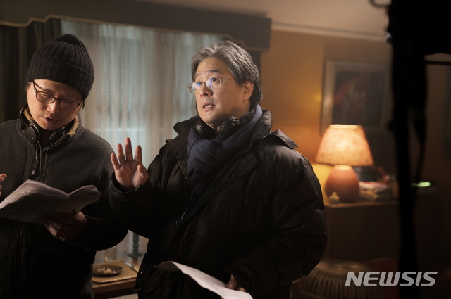 박찬욱 감독(오른쪽)