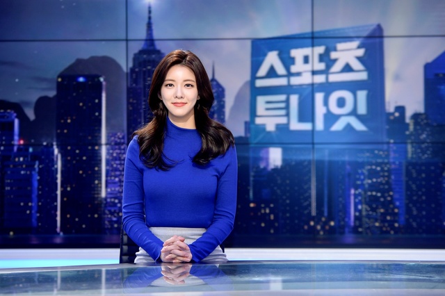 【서울=뉴시스】 '스포츠 투나잇' 김민형 아나운서(사진=SBS제공) 