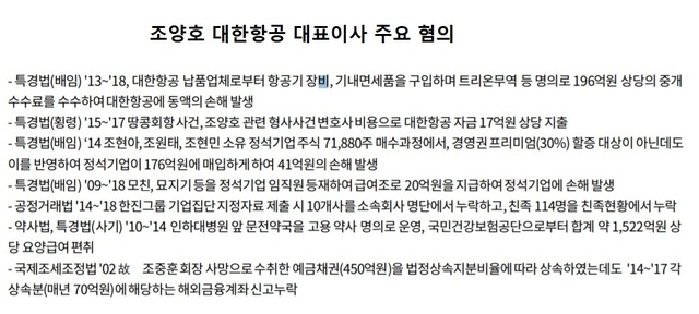 (출처: 기업지배구조원 대한항공 3월 주총 의안분석 보고서)