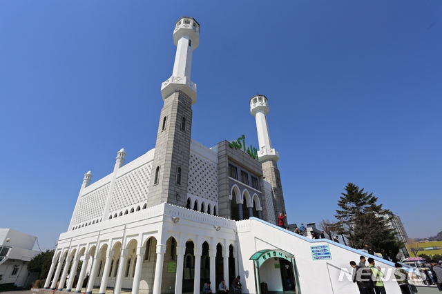 이태원 우사단길의 랜드마크인 이슬람 중앙성원