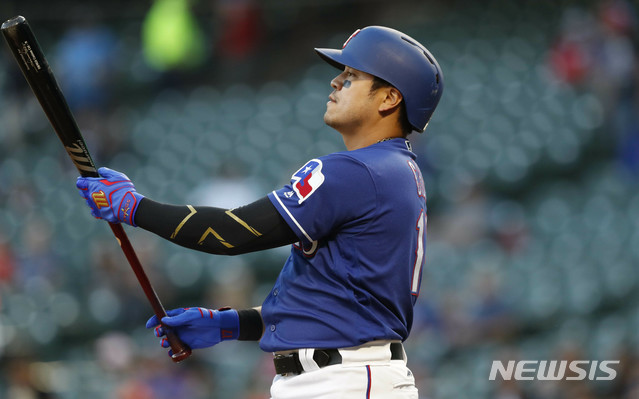 추신수, 오클랜드전 5타수 무안타 3삼진···타율 0.307