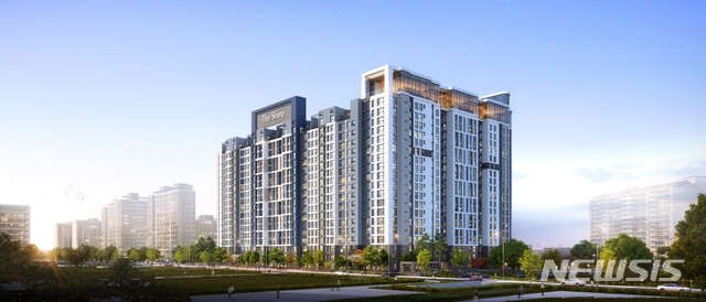 【서울=뉴시스】잠원 훼미리아파트 리모델링 투시도