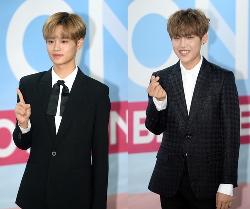 이대휘(왼쪽), 박우진