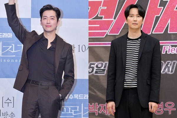 남궁민(왼쪽), 김남길