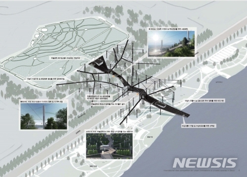 【서울=뉴시스】서울형 저이용 도시공간 혁신 아이디어 공모전 대상작 조용준 (대상지역 : 강변북로 ~ 하늘공원). 2019.04.01. (사진=서울시 제공)