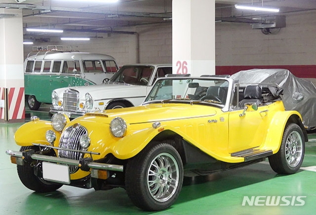 최초의 국산 오픈카 '쌍용 칼리스타' 매물로 등장