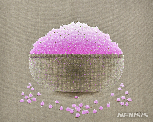 【서울=뉴시스】진달래 작가 김정수 개인전이 서울 인사동 선화랑에서 열린다.