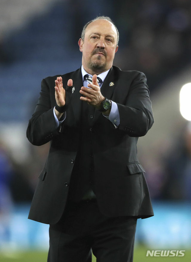 【레스터(잉글랜드)=AP/뉴시스】 라파 베니테스