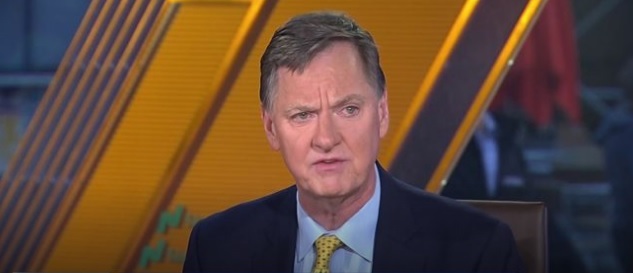 【로스앤젤레스=뉴시스】 찰스 에번스 미국 시카고 연방준비은행(연은) 총재가 15일(현지시간) 미국의 기준금리가 내년 가을까지 변동이 없을 것이라고 전망했다.<사진=CNBC 화면 캡처> 2019.04.15