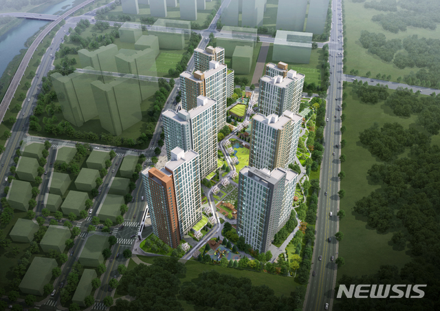  용인고림 5블럭 조감도. (사진제공=용인시)