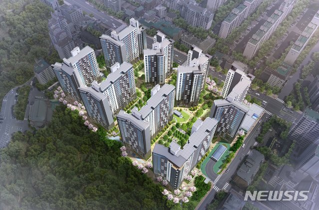 【서울=뉴시스】GS건설, 방배그랑자이 조감도
