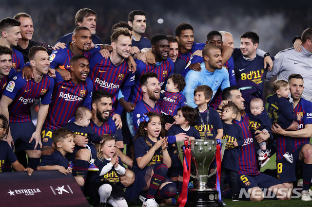 FC바르셀로나, 스페인 라리가 통산 26번째 우승
