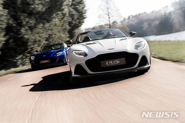 애스턴마틴, 오픈톱 GT모델 'DBS 슈퍼레제라' 공개