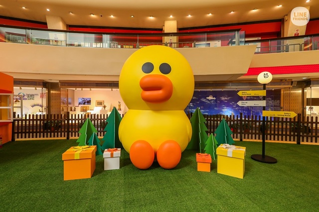 라인프렌즈, 中상해 '동방명주'서 '샐리' 캐릭터 전시회