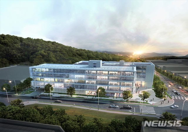 【울산=뉴시스】조현철 기자 = 울산시와 울산정보산업진흥원은 오는 30일 남구 두왕동 울산테크노일반산업단지에서 3D프린팅 벤처집적 지식산업센터 착공식을 갖는다고 29일 밝혔다. 사진은 조감도. 2019.04.29. (사진=울산정보산업진흥원 제공) photo@newsis.com 