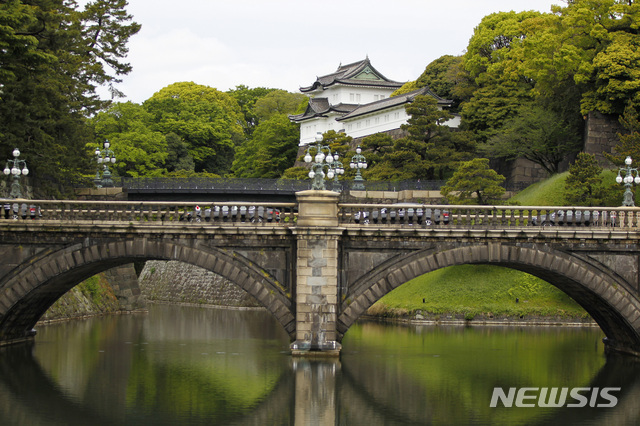 【도쿄=AP/뉴시스】일본 도쿄 '고쿄'