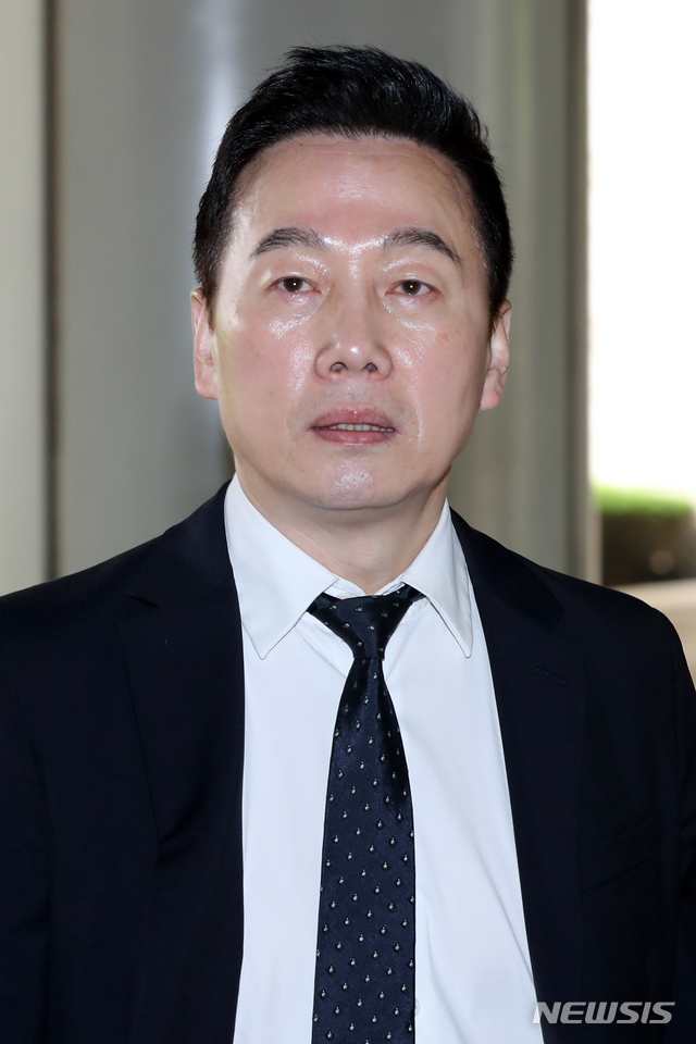 【서울=뉴시스】이윤청 수습기자 = 정봉주 전 의원. 2019.05.01.&nbsp; radiohead@newsis.com