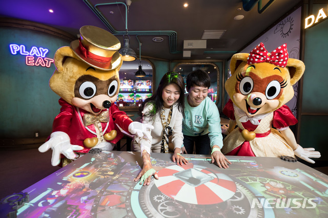 【서울=뉴시스】롯데월드 어드벤처 '플레잇'