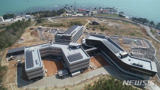 【경주=뉴시스】 이은희 기자= 경주시 감포읍 나정리 일원에 건립된 '원전현장인력양성원'. 2019.05.09. (사진= 경주시 제공)photo@newsis.com