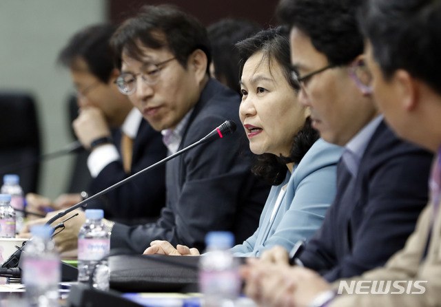 【서울=뉴시스】최동준 기자 = 유명희 산업통상자원부 통상교섭본부장.