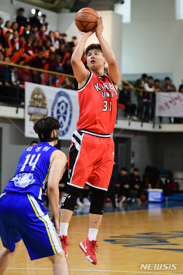 고려대 박정현 (사진 = 대학농구연맹 제공)