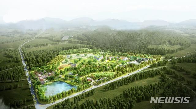 【제주=뉴시스】제주시 구좌읍‘송당 농어촌관광 휴양단지 조성사업’ 조감도.기사의 특정내용과 관계 없음.