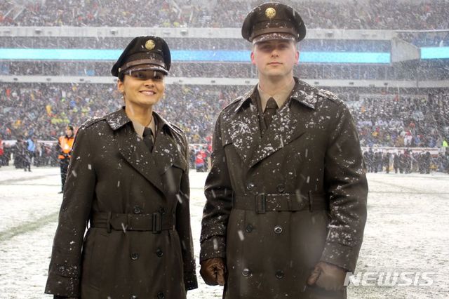 【서울=뉴시스】미국 육군이 2017년 12월 공개한 신형 제복. 2019.05.13 (사진 = 미 육군 홈페이지 갈무리) 