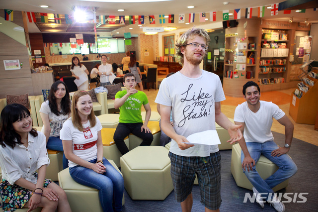 계명대에 재학 중인 외국인 학생들