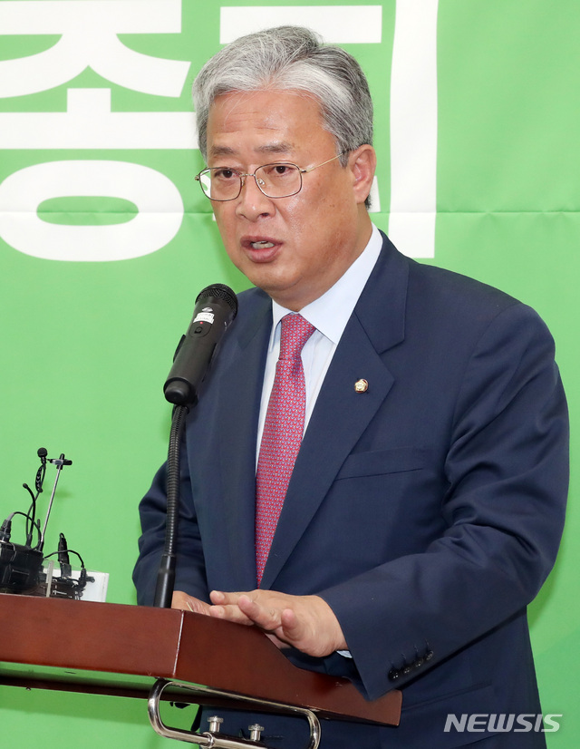 【서울=뉴시스】 박영태 기자 = 유성엽 민주평화당 원내대표. 2019.05.13. since1999@newsis.com