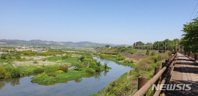 【남원=뉴시스】 한훈 기자 = 14일 전북 남원시 대강면사무소에 따르면 ‘섬진강 두레기길 가족사랑 건강 걷기대회’를 오는 18일 오후 2시부터 대강면 방동리 가덕교차로 인근에 설치된 특설무대에서 시작한다. 사진은 행사가 열린는 대강면 섬진강 인근이다.2019.05.14.(사진=남원시 제공) photo@newsis.com