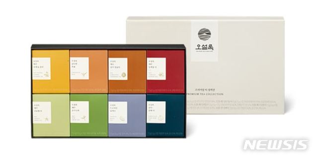 【서울=뉴시스】 오설록의 '프리미엄 티컬렉션'