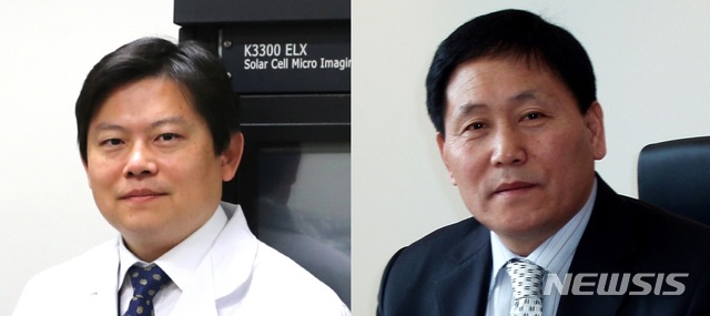 DGIST 에너지공학전공 인수일(왼쪽) 교수와 ㈜동방메디컬 김근식 대표