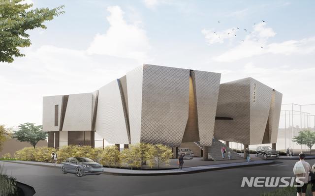 【정선=뉴시스】강원 정선군 고한읍 작은영화관 조감도(뉴시스 DB)