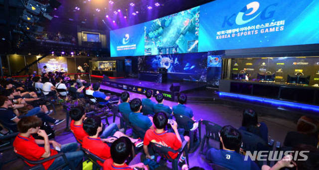 경기도 주최로 지난 11일부터 12일까지 고양 킨텍스에서 열린 ‘월드 이스포츠 챌린지 2019(World E-sports Challenge)’모습. (사진제공=경기도콘텐츠진흥원)
