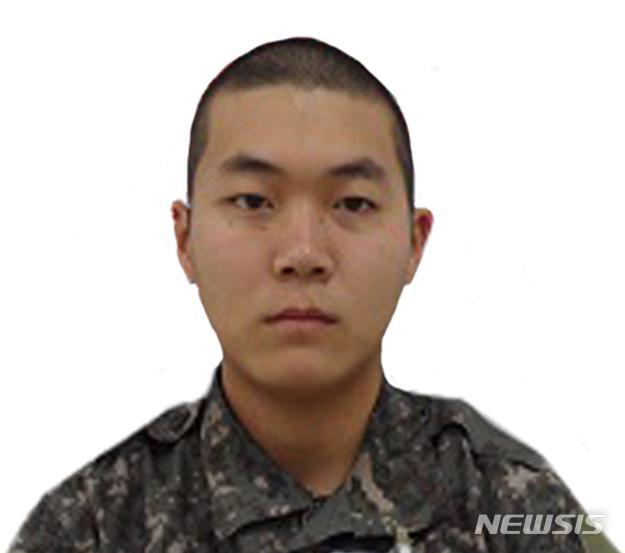 【전주=뉴시스】윤난슬 기자 = 전북 정읍대대에 복무 중인 김유찬(21) 이병.