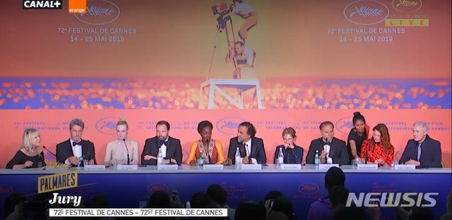 봉준호 '기생충' 한국 영화사상 첫 황금종려상(종합)