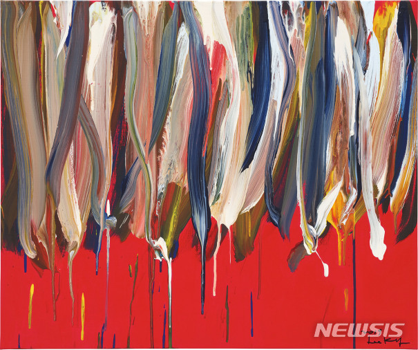 【서울=뉴시스】이건용 Bodyscape 76-1-2019(60.6x 72.7cm,2019), HK$225,000(한화 3396만8250원) 낙찰 추정가 Estimate HK$120,000~240,000 