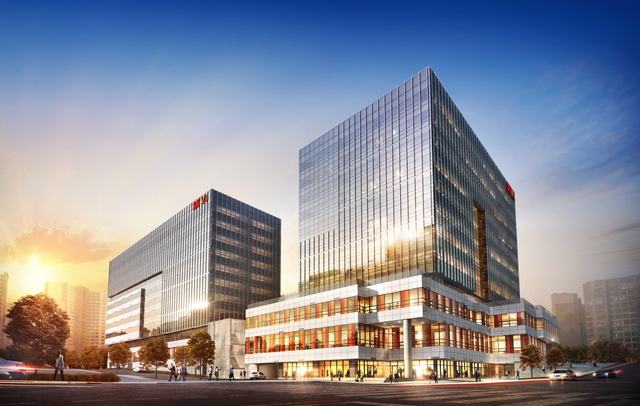 【서울=뉴시스】 '구로 SK V1 센터' 석경투시도 (제공=SK건설)