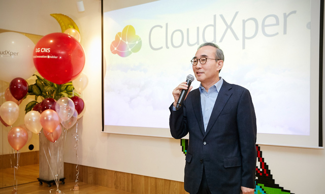 【서울=뉴시스】김영섭 LG CNS 사장