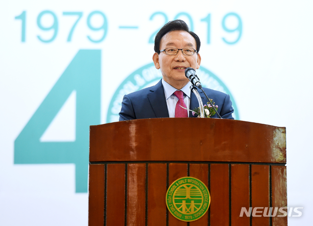 【제주=뉴시스】 김기병 롯데관광개발 회장. (사진= 뉴시스 DB) photo@newsis.com