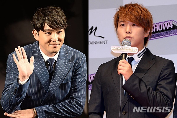 강인(왼쪽), 성민