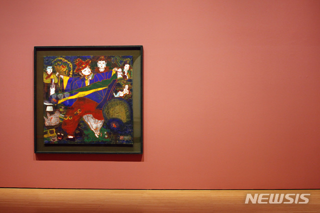 【대구=뉴시스】배소영 기자 = 대구미술관은 10월20일까지 2·3전시실에서 박생광 대규모 회고전을 연다고 6일 밝혔다. 2019.06.06.photo@newsis.com