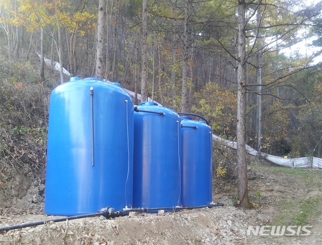 【안동=뉴시스】 경북도가 올해 적극 보급할 용수저장 시설. 2019.06.07 (사진=경북도 제공)