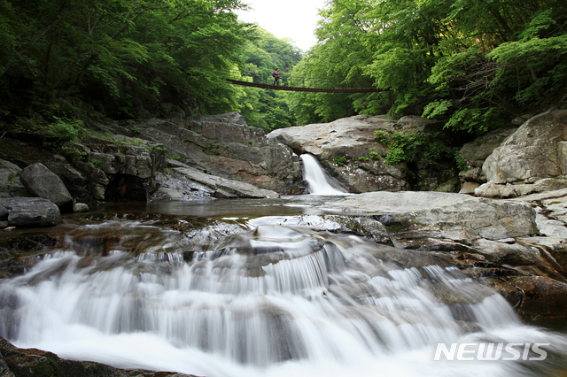 【창원=뉴시스】경남 함양군 한신계곡.2019.06.09.(사진=경남도청 제공)